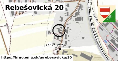 Rebešovická 20, Brno