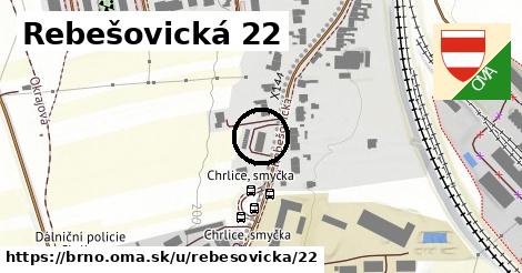 Rebešovická 22, Brno