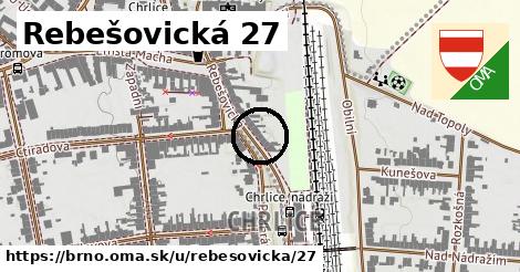 Rebešovická 27, Brno