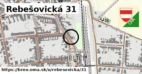 Rebešovická 31, Brno