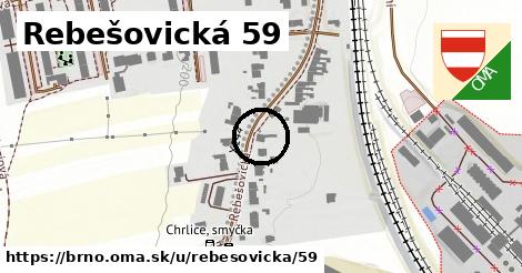 Rebešovická 59, Brno