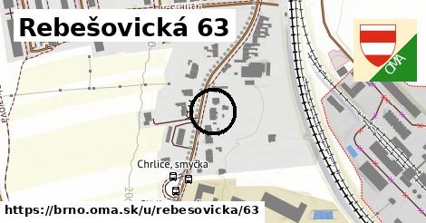 Rebešovická 63, Brno