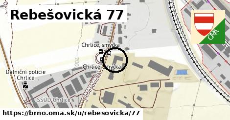 Rebešovická 77, Brno