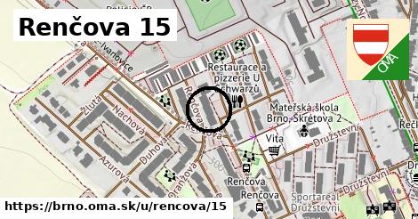 Renčova 15, Brno