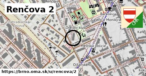 Renčova 2, Brno