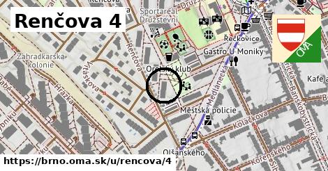 Renčova 4, Brno