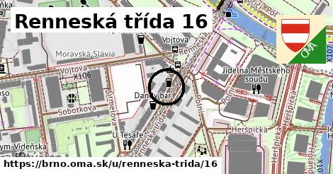 Renneská třída 16, Brno