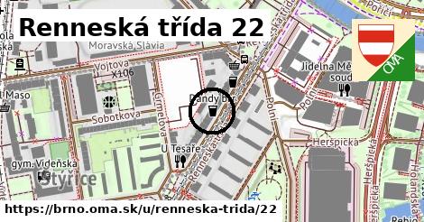 Renneská třída 22, Brno