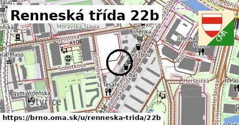 Renneská třída 22b, Brno