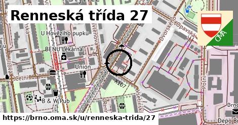 Renneská třída 27, Brno