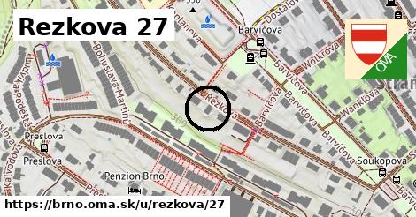 Rezkova 27, Brno