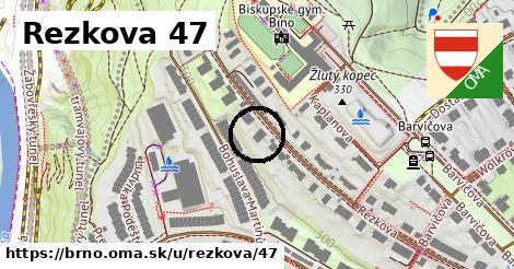 Rezkova 47, Brno