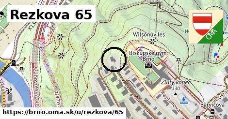 Rezkova 65, Brno