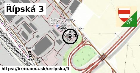 Řípská 3, Brno