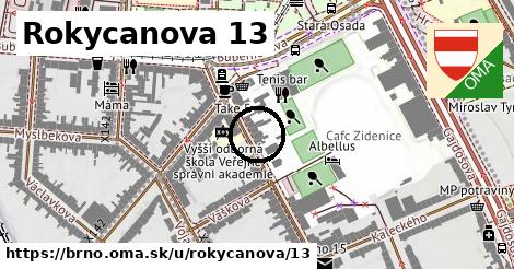 Rokycanova 13, Brno