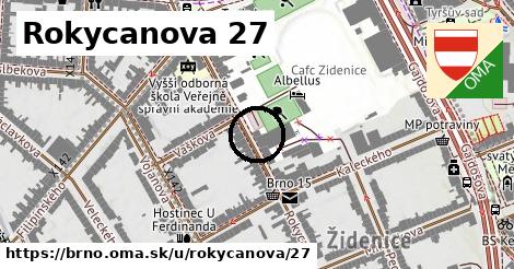 Rokycanova 27, Brno