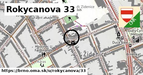 Rokycanova 33, Brno