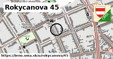 Rokycanova 45, Brno