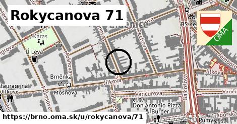 Rokycanova 71, Brno
