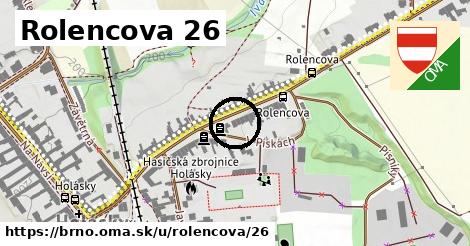 Rolencova 26, Brno