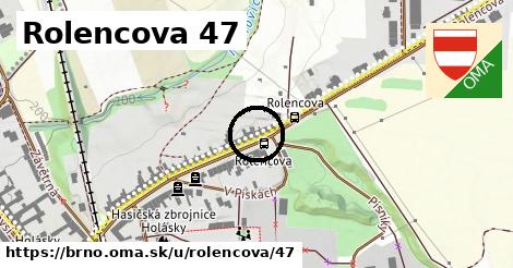 Rolencova 47, Brno