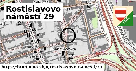 Rostislavovo náměstí 29, Brno