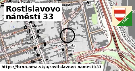 Rostislavovo náměstí 33, Brno