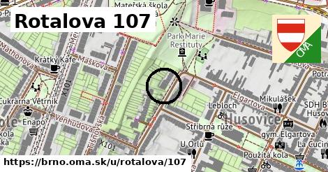 Rotalova 107, Brno