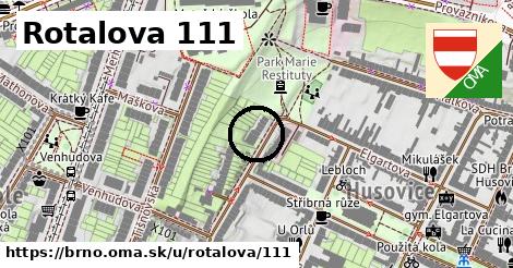 Rotalova 111, Brno