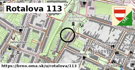 Rotalova 113, Brno