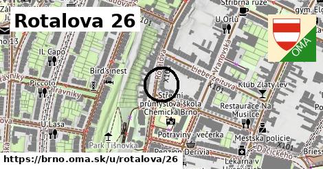 Rotalova 26, Brno