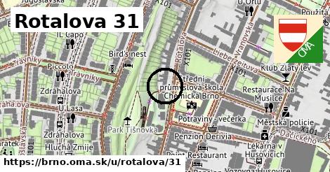 Rotalova 31, Brno