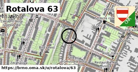 Rotalova 63, Brno