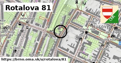 Rotalova 81, Brno