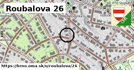 Roubalova 26, Brno