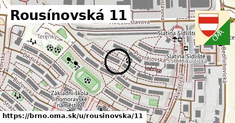 Rousínovská 11, Brno