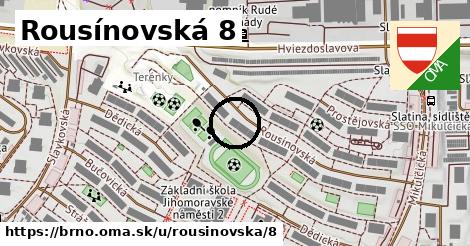 Rousínovská 8, Brno