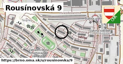 Rousínovská 9, Brno