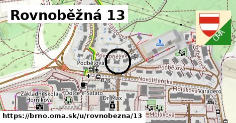 Rovnoběžná 13, Brno