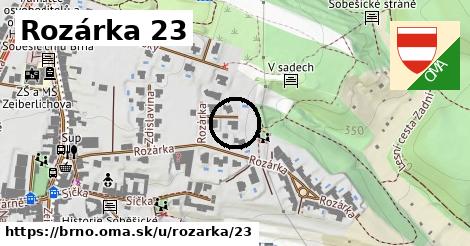 Rozárka 23, Brno