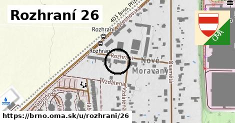 Rozhraní 26, Brno