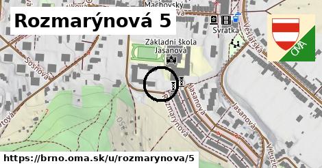 Rozmarýnová 5, Brno