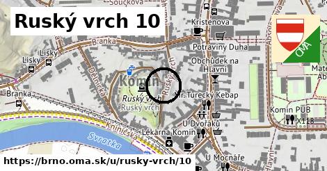 Ruský vrch 10, Brno