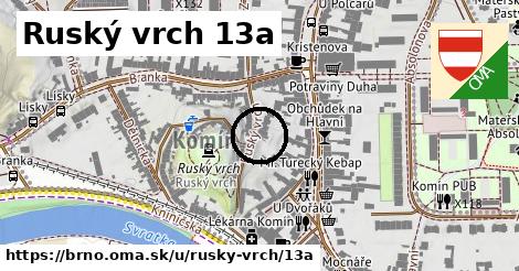 Ruský vrch 13a, Brno