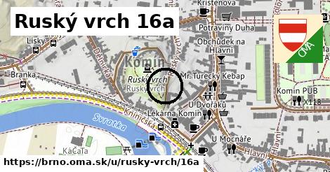 Ruský vrch 16a, Brno