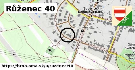 Růženec 40, Brno