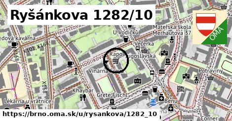 Ryšánkova 1282/10, Brno