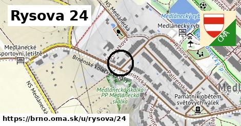 Rysova 24, Brno