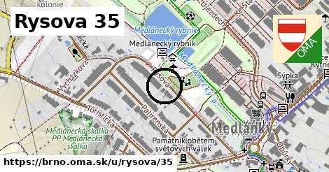 Rysova 35, Brno