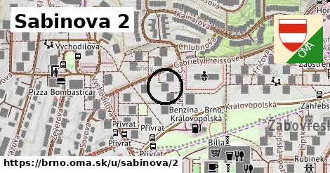 Sabinova 2, Brno